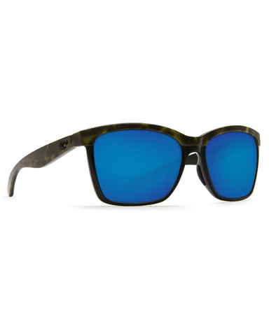 Anaa Blue Mirror Sunglasses - Black