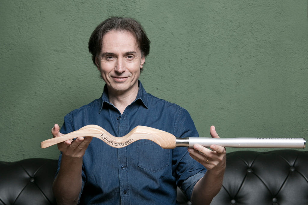 David Campos inventor of Ballet Foot Stretch