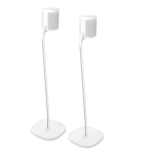 succes Rusteloosheid eer Speaker Stands for SONOS One, One SL, PLAY:1 or PLAY:3 - WHITE PAIR – GT  STUDIO