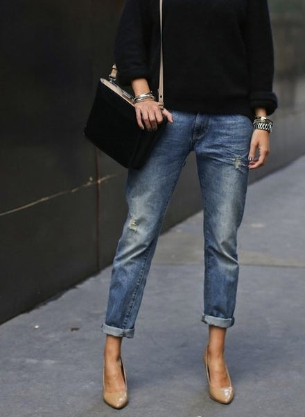 cropped boyfriend jeans for your summer style. 