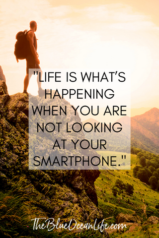 inspirational quote digital detox