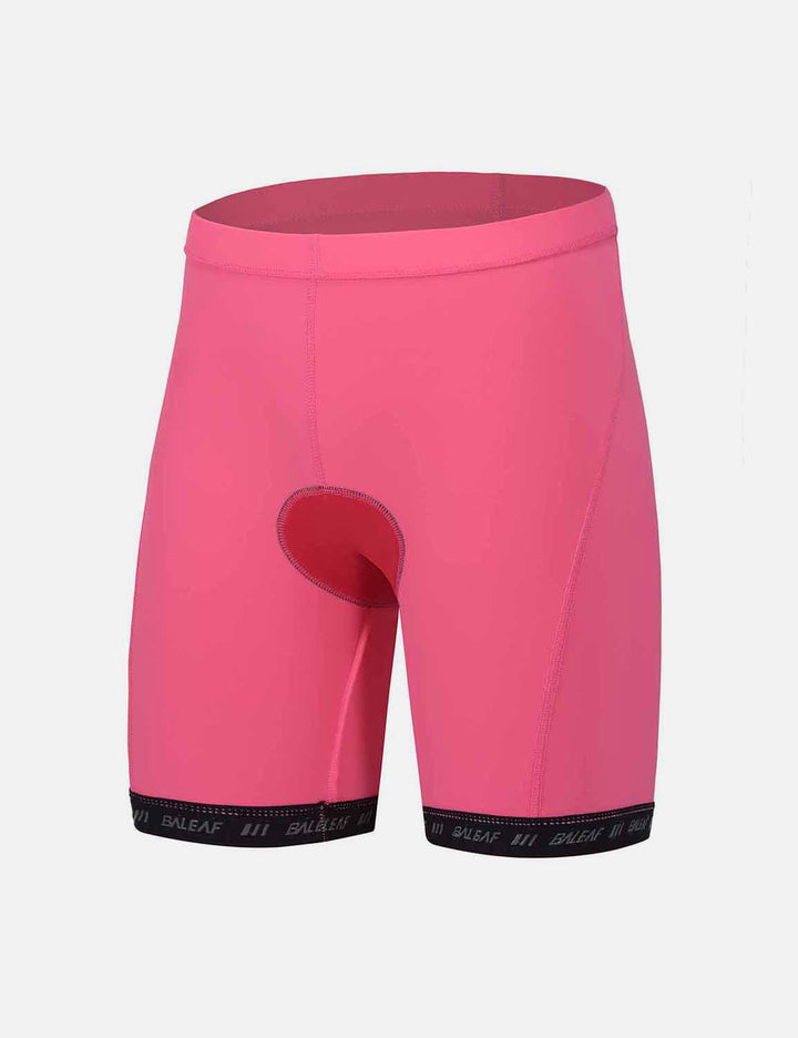 Flyleaf Boy's 6' UPF50+ Padded Shorts cai016 Hot Pink Detail