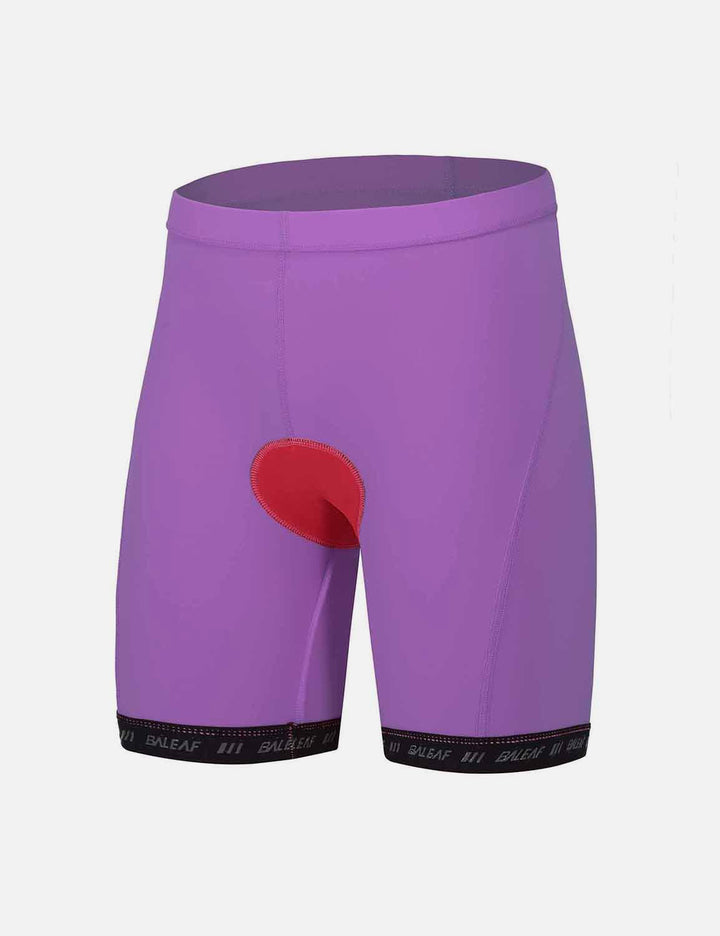 Flyleaf Boy's 6' UPF50+ Padded Shorts cai016 Deep Lavender Detail