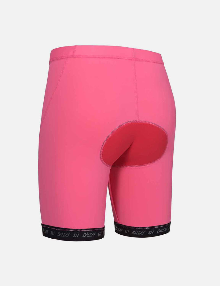 Flyleaf Boy's 6' UPF50+ Padded Shorts cai016 Hot Pink Back Detail