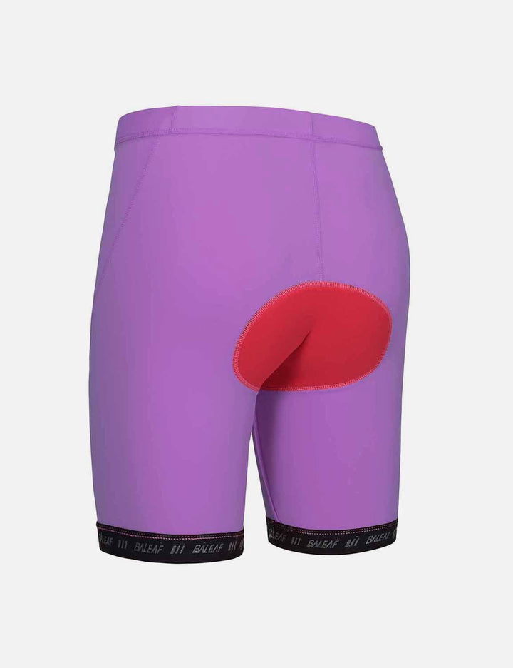 Flyleaf Boy's 6' UPF50+ Padded Shorts cai016 Deep Lavender Back Detail