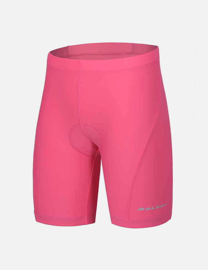 Flyleaf Boy's 6' UPF50+ Padded Shorts cai016 Hot Pink Front