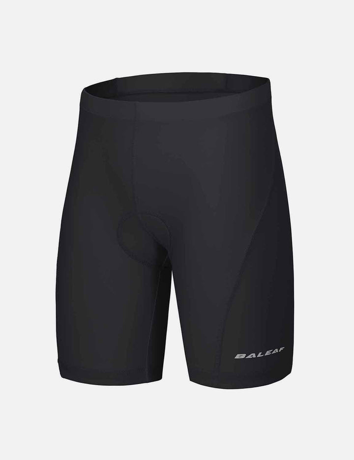 Flyleaf Boy's 6' UPF50+ Padded Shorts cai016 Black Front