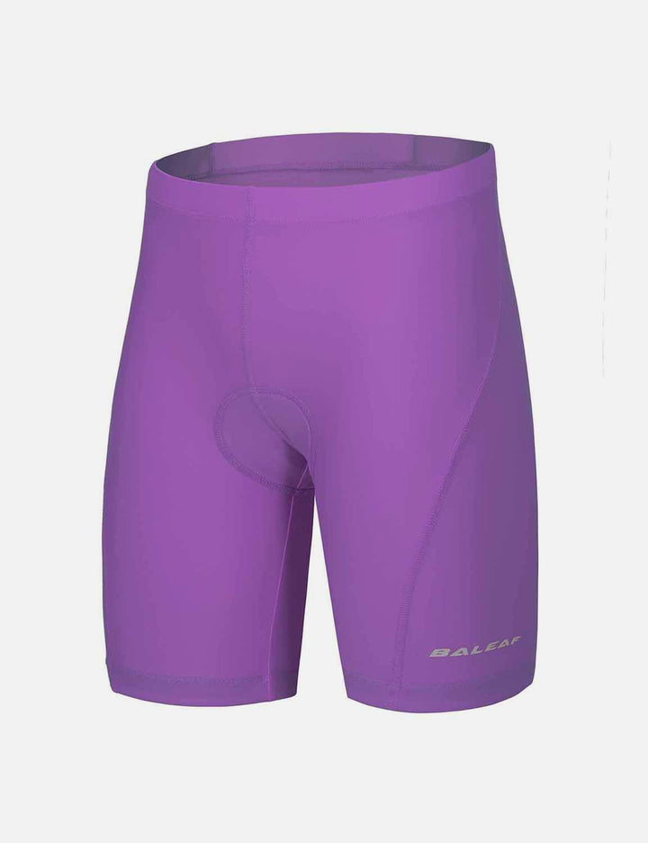 Flyleaf Boy's 6' UPF50+ Padded Shorts cai016 Deep Lavender Front