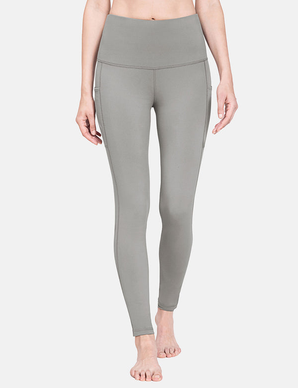 Baleaf Women's Laureate 27" Thermal Water-Resistant Leggings cbh045 Frost Gray Main