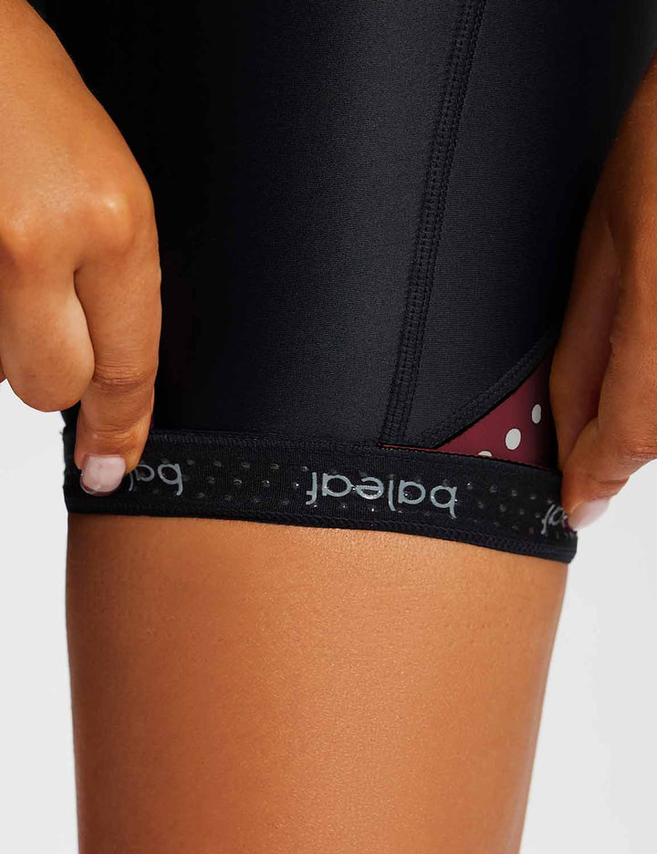 Baleaf Women's Airide 4D Padded Cycling Shorts eai009 Zinfandel Details