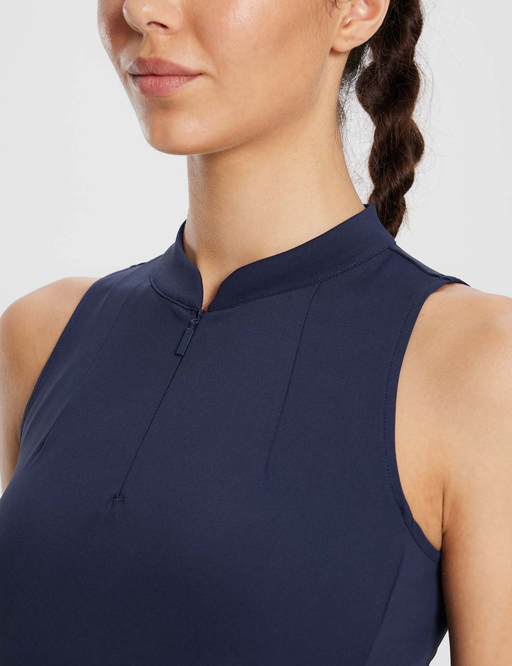 Baleaf Women's Laureate Sleeveless 2-in-1 Dress Dark Sapphire Details