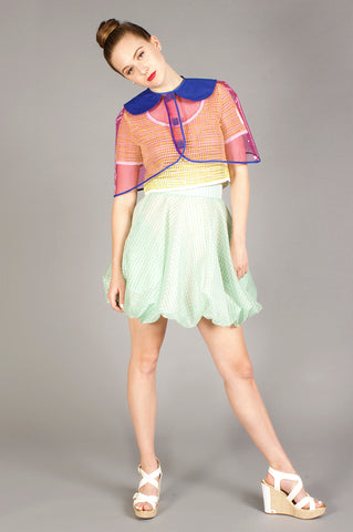 Mint Bubble Skirt