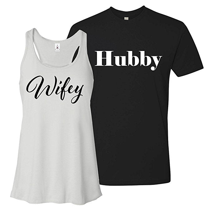 Hubby and Wifey Shirts