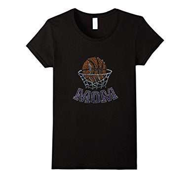 Basketball Mom Diamond Design Shirt