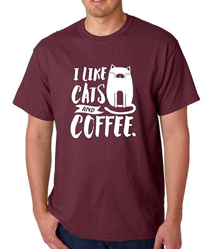 I Like Cats and Coffee Shirt