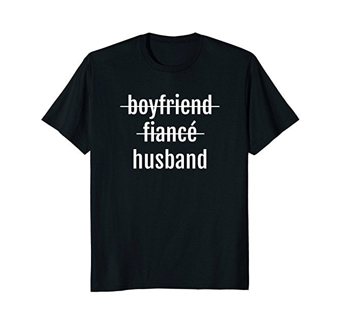 Boyfriend Fiance Husband Shirt