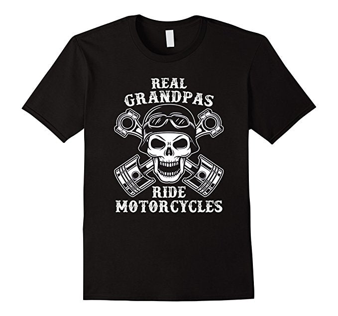 Real Grandpas Ride Motorcycles Shirt