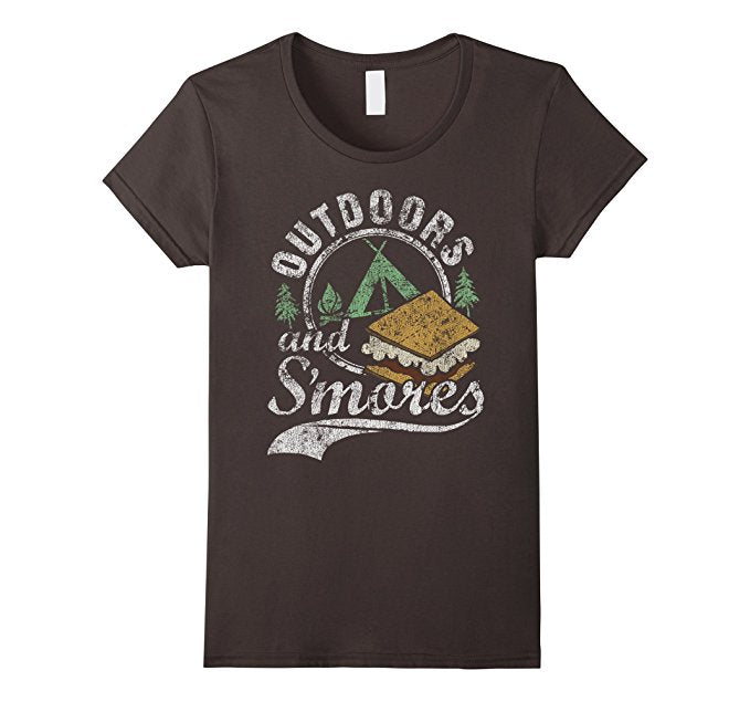 Outdoors and S'mores Shirt