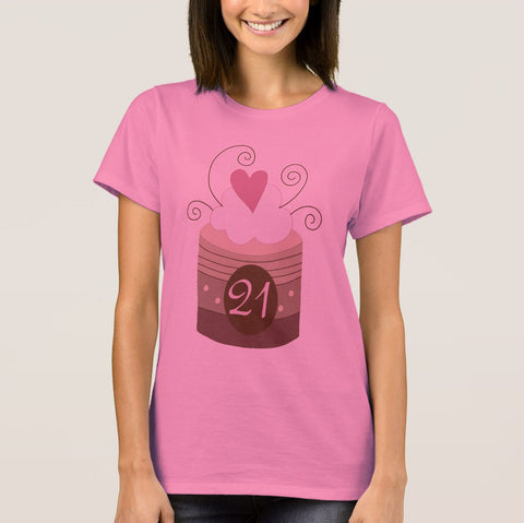 21 Cupcake Shirt