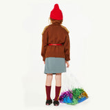 Worm kids socks - Maroon