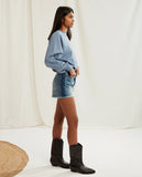 Kay denim shorts // vintage denim
