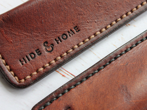 Hide & Home Hand made leather goods UK