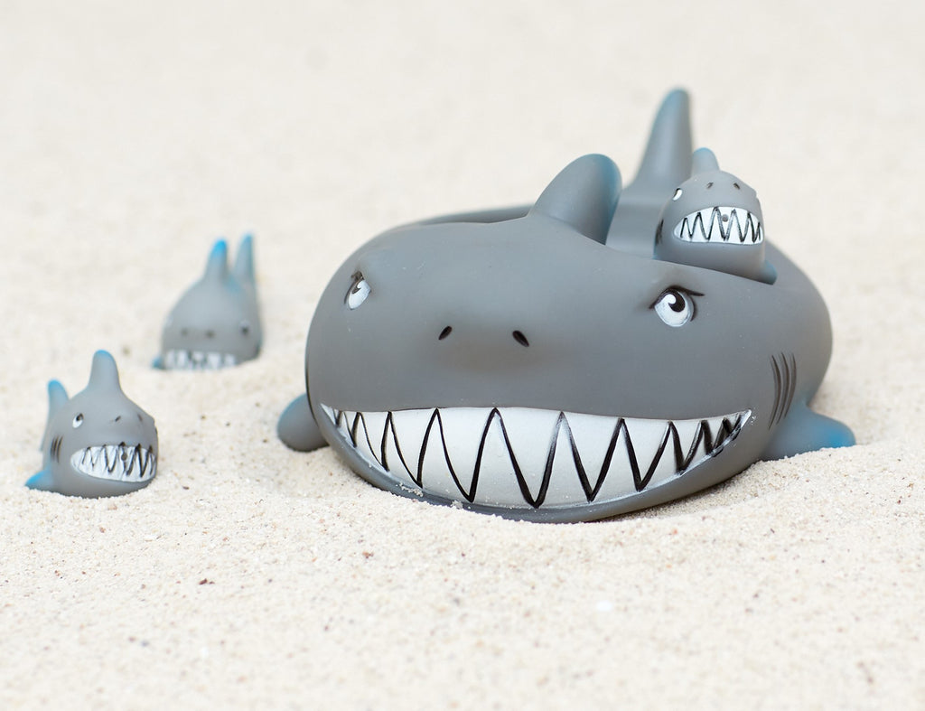 shark bath toys