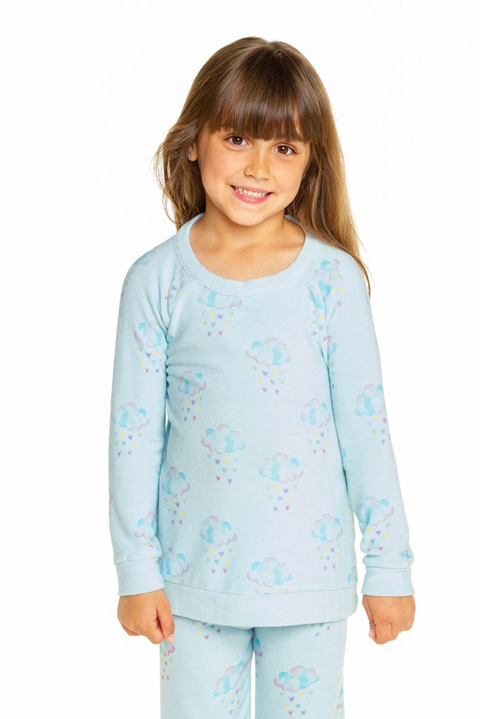Chaser Happy Clouds Cozy Knit Pullover – Basically Bows & Bowties