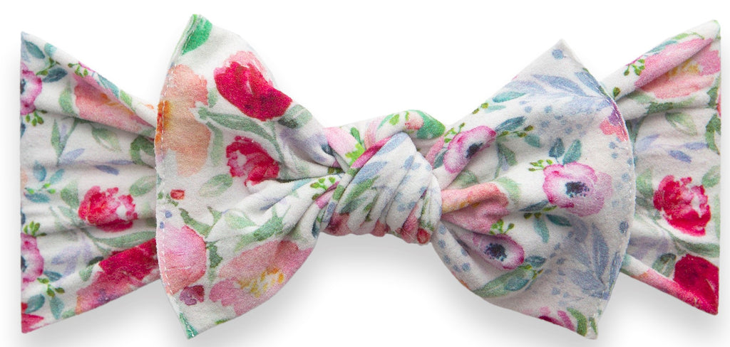 Baby Bling Meadow Printed Knot Headband 