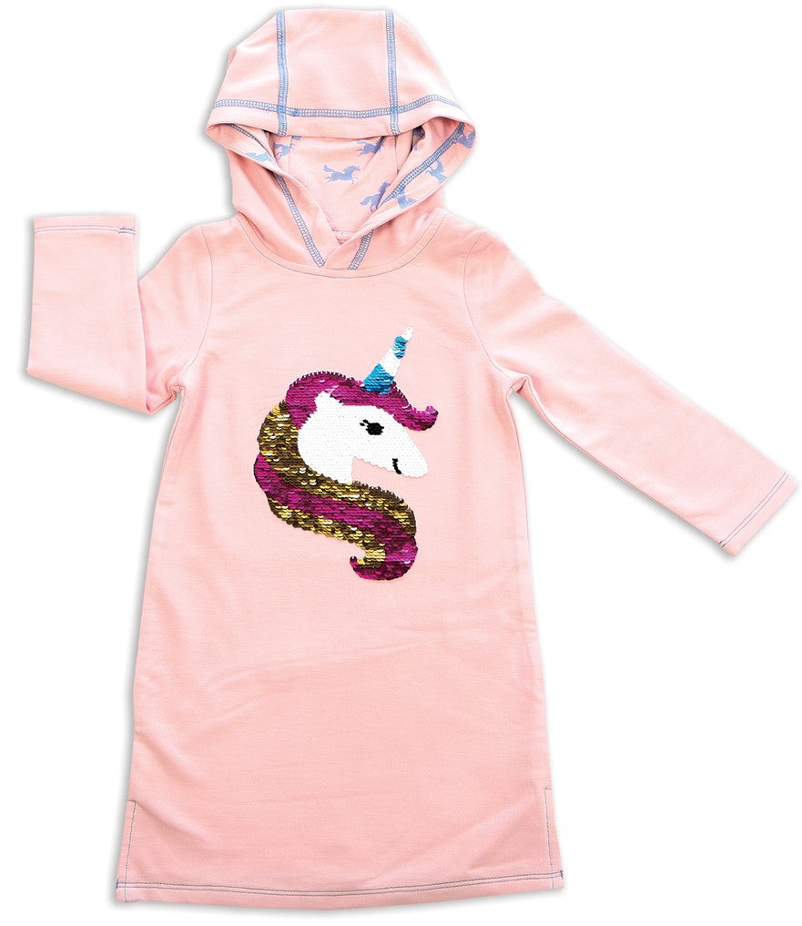 unicorn hoodie dress