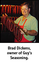 Brad Dickens, owner of Guy's Seasoning.