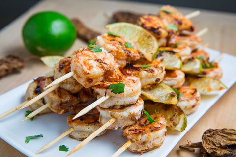 Guy's Seasoning grilled shrimp