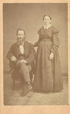 Wenk Family Farming History, John B. Wenk & wife Caroline 