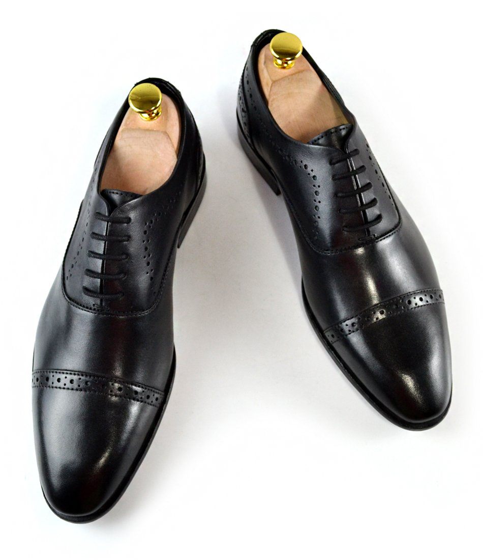 cap toe oxfords