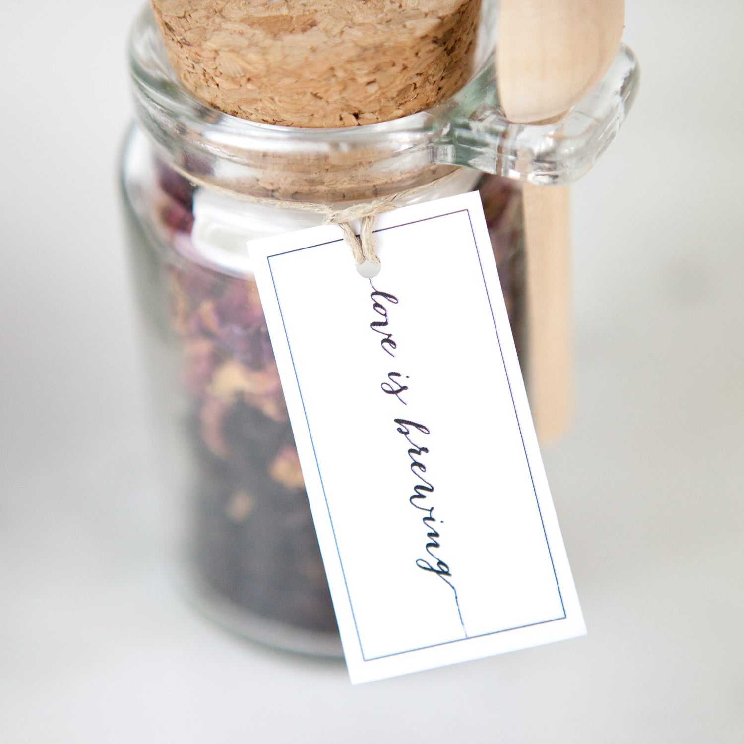 Foxblossom Co. DIY Tea Party Bridal Shower Favors