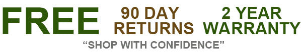90 day return policy and two year warranty from trailcampro