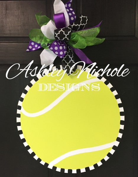 Tennis Ball Door Hanger – AshleyNichole Designs