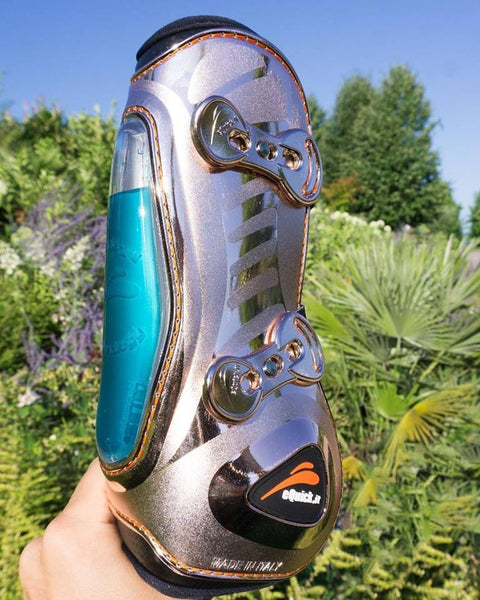 rose gold tendon boots