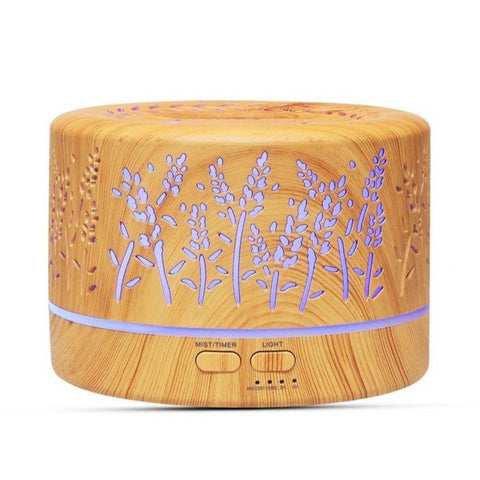 Diffuser For Essential Oils (LED Light & Timer)