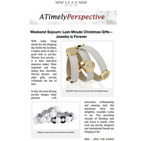 SEAH® Jewelry is the perfect last minute Christmas gift