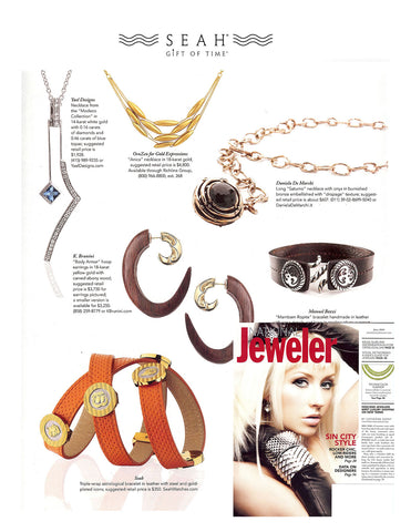 National Jewelry Magazine Features SEAH® Designs