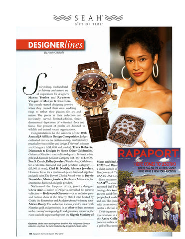 Rapaport features SEAH® watches
