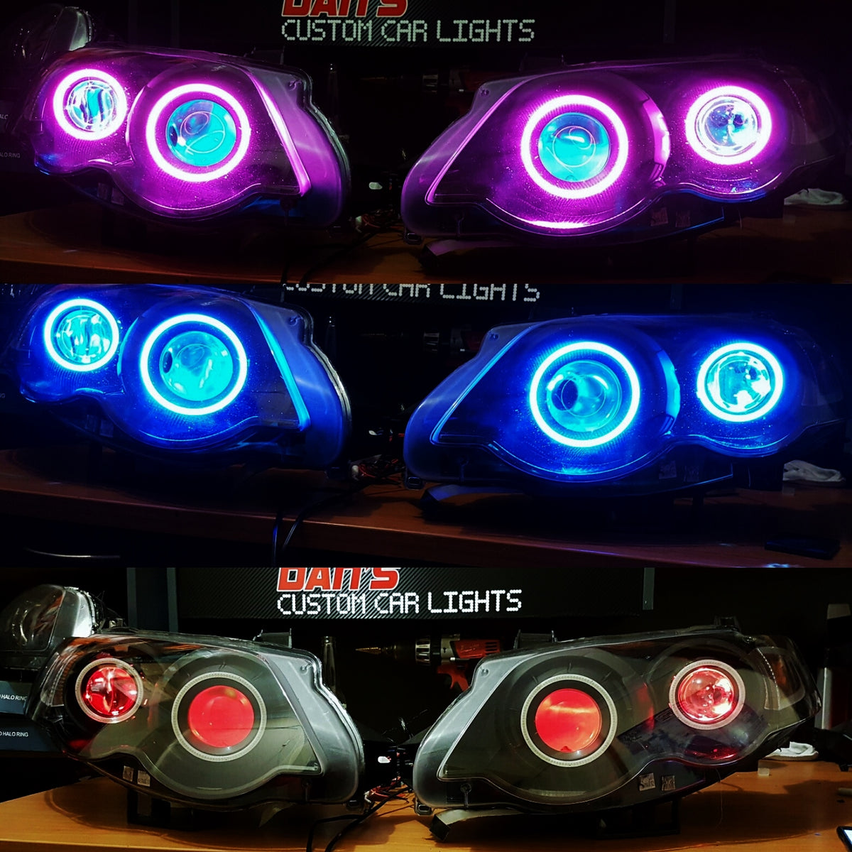 fg xr6 halo headlights