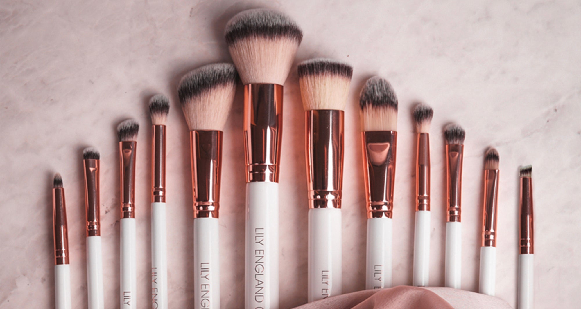 the best vegan makeup brushes rose gold