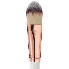 best foundation brush rose gold cruelty free vegan white makeup brushes