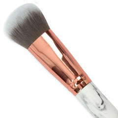 best foundation brush marble makeup brushes cruelty free vegan rose gold