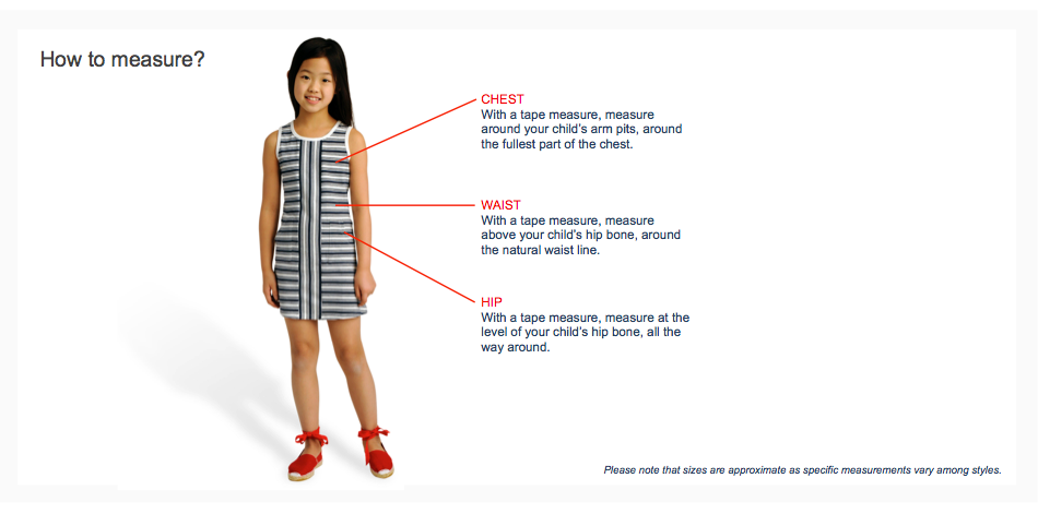 Toobydoo How To Measure