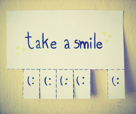 Take a smile Positive Attitude Month Adiva Naturals