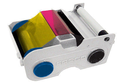 Fargo YMCKO Full Color Ribbon DTC400 DTC400e 250 Prints 44230