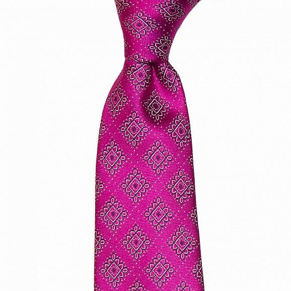 FLOWER WOVEN SILK TIE 7.5CM,TIE,SILVIO FIORELLO, | GentRow.com